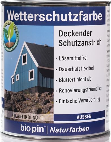 Wetterschutzfarbe von Biopin