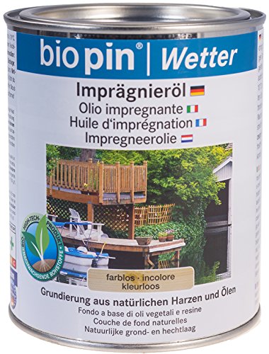 biopin Natur-Imprägnieröl 0,75 L, 03001 biopin Natur-Imprägnieröl 0,75 L, 03001 von Biopin