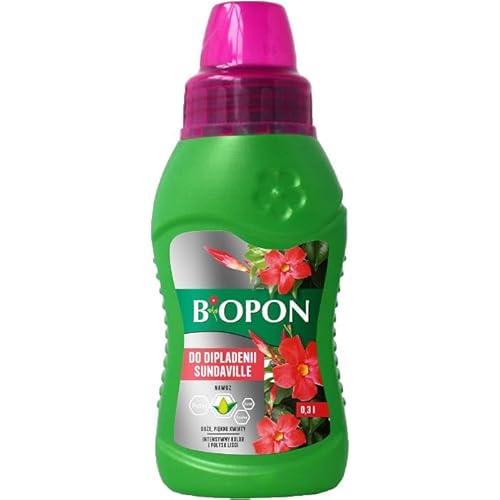Biopon Dünger Für Dipladenia Sundaville Mandevilla Flüssigdünger Spezialdünger 300ml von Biopon
