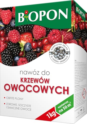 Dünger für Obststräucher Obstdünger Beerendünger Saftiges Beeren Obst 50m2 1kg Dünger für Obststräucher Obstdünger Beerendünger Saftiges Beeren Obst 50m2 1kg von Biopon