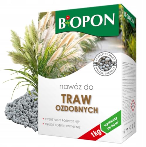 Ziergräser Dünger Spezialdünger Für Ziergras Und Bambus Saftiges Grün 40m2 1kg von Biopon