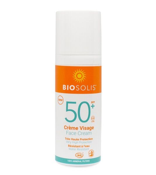 Biosolis Sonnencreme Gesicht LSF 50+, wasserfest von Biosolis