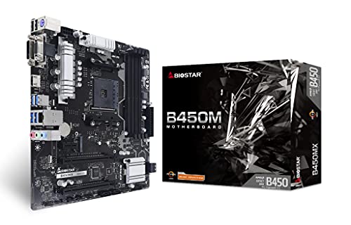 Biostar MB B450MX (B450,AM4,mATX,DDR4,VGA,AMD) von Biostar