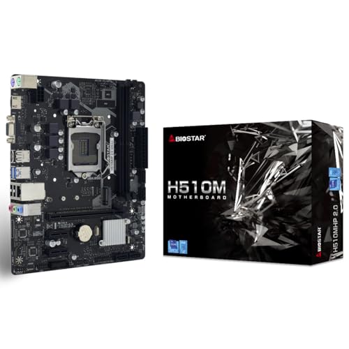 Biostar Mainboard H510MHP 6.0 R2.0 H510 (H510,S1200,mATX,Intel) von Biostar