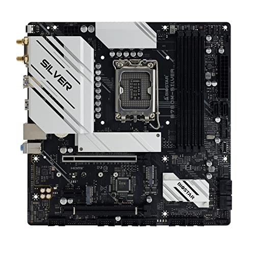 Mainboard|BIOSTAR|Intel B760 Express|LGA1700|Micro-ATX|Memory DDR5|Memory slots 4|1xPCI-Express 3.0 1x|1xPCI-Express 4.0 16x|1xPCI-Express 5.0 16x|2xM.2|1xHDMI|1xDisplayPort|2xUSB 2.0|5xUSB 3.2|1xUSB- von Biostar