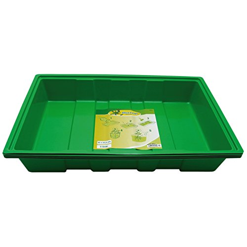 Biotop Packung mit 5 Samen-Tabletts (35 x 23,5 cm), Mehrfarbig, 1 x 1 x 1 cm, B2010 von Biotop