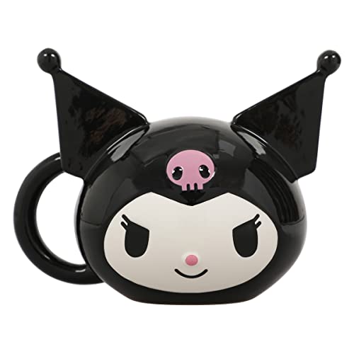Bioworld Kuromi Keramiktasse mit Figur, 284 ml von Bioworld