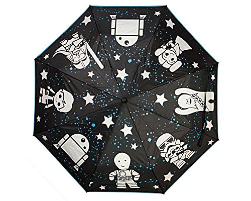 Bioworld Star Wars Rain Reactive Color Changing Umbrella Characters Ombrelli Bioworld Star Wars Rain Reactive Color Changing Umbrella Characters Ombrelli von Bioworld