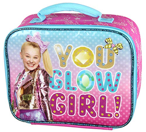 Jojo Siwa Sie glühen Mädchen weiche Kit isoliert Lunch Box Kühler von Bioworld
