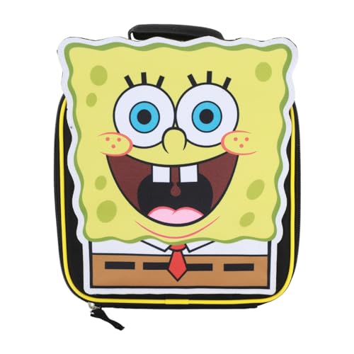Bioworld Spongebob Schwammkopf gepolsterte isolierte Lunchtasche von Bioworld