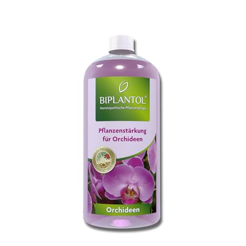BIPLANTOL® Orchideen - 1L Nachfüllflasche | natürliche Orchideen Pflege für Blühfreudigkeit & Vitalität | Orchi Spray, anwendungsfertige Sprühlösung ohne Kalkrückstände von BIPLANTOL