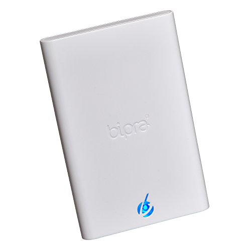 Bipra® U3, externe 2,5-Zoll-Festplatte, Mac Edition, tragbar, (USB 3.0), Weiß (1000 GB / 1 TB) von Bipra