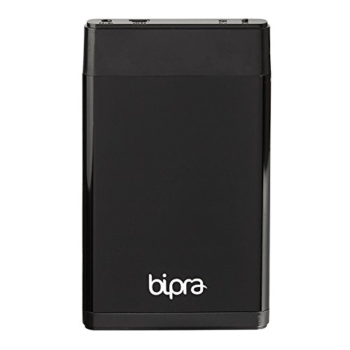 Bipra 2,5-Zoll-USB 2.0 Mac Edition Tragbare Externe Festplatte - Schwarz (1000GB 1TB) von Bipra