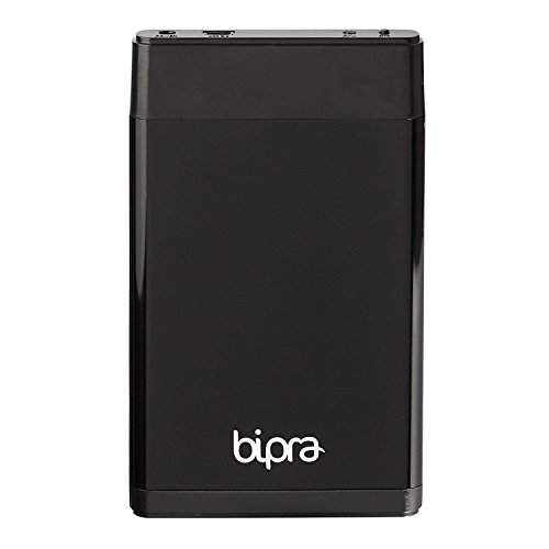 Bipra 2,5-Zoll-USB 2.0 Mac Edition Tragbare Externe Festplatte - Schwarz (100GB) von Bipra