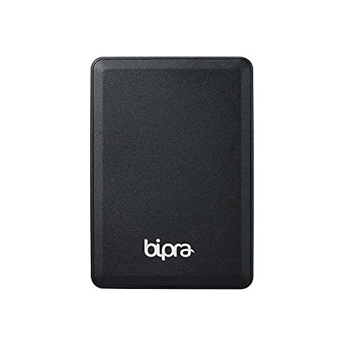 Bipra Externe Festplatte, portabel, U3, USB 3.0, NTFS, 6,4 cm/2,5 Zoll, Schwarz schwarz schwarz 640 GB von Bipra