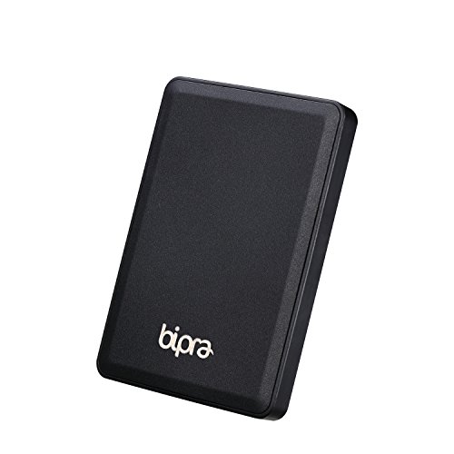 Bipra U3 Externe Festplatte, USB 3.0, tragbar, 512 GB SSD, Schwarz von Bipra