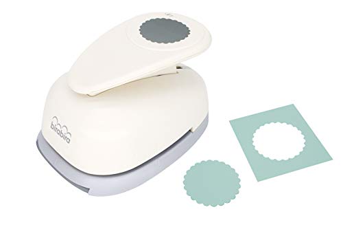 BIRA 6,3 cm Gewellter Kreis Hebel Action Craft Punch für Papier, Scrapbooking Karten Arts BIRA 6,3 cm Gewellter Kreis Hebel Action Craft Punch für Papier, Scrapbooking Karten Arts von BiraBira