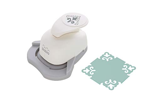 Eckstanzer mit Hebelfunktion, 2,5 cm 1-inch FLEUR-DE-LYS The Photo Color Might Be a Bit Different With the Actual Product Due to Color Display of Different Monitors von BiraBira