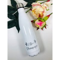 Thermo Trinkflasche | Office Champagne Thermo Trinkflasche | Office Champagne von BirdDesignDE