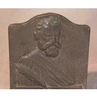 Eisen Henry Longfellow Buchstütze von BirdFarming
