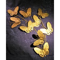 Messing Schmetterling Wandbehang von BirdFarming