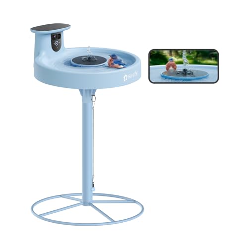 Birdfy Smart Vogeltränke Stehend mit Dual Kamera, Solar Vogeltränke Winterfest Vogelbad für Draußen Garten, Automatisch Aufnahm, Echtzeit Benachrichtigung, Zeitlupenvideo, Farbnachtsicht Birdfy Smart Vogeltränke Stehend mit Dual Kamera, Solar Vogeltränke Winterfest Vogelbad für Draußen Garten, Automatisch Aufnahm, Echtzeit Benachrichtigung, Zeitlupenvideo, Farbnachtsicht von Birdfy