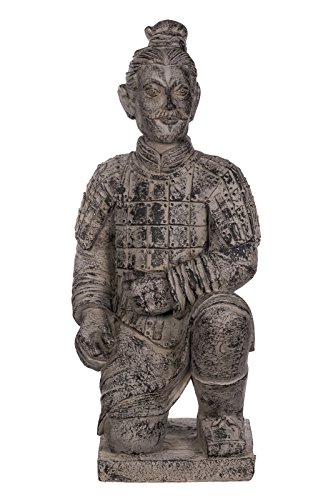 Birendy Riesige XXL schwere (8 kg) Statue Terrakotta Krieger, chinesischer Krieger, 82 cm von Birendy