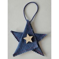 Jeansstern Aufhänger Jeansstern Aufhänger von BirgitHandarbeiten