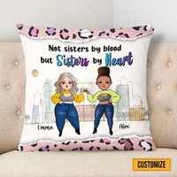 Schwester Auswendig, Bestie Freundkissen, Freund Kuschelkissen, Freundschaftsgeschenk, Bff, Abschlussgeschenk Für Freunde, Geschenk Zum Umzug von BirgitVStore