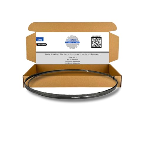 Metallbandsägeblätter BI-M42 1070-6000mm (1070mm x 6mm x 0,6mm 10/14ZpZ) von Birke GbR Schärfdienst Werkzeughandel