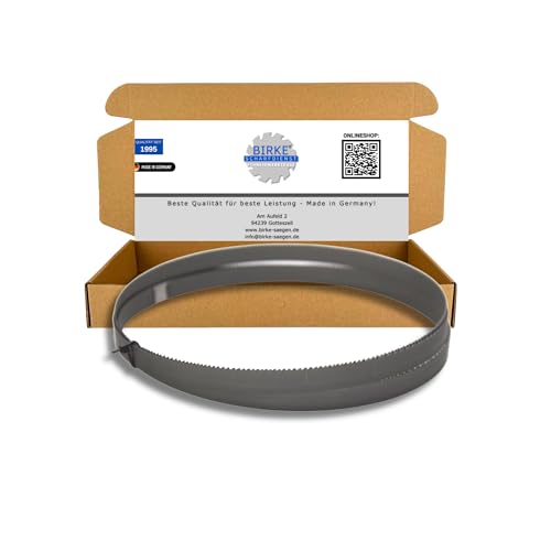 Metallbandsägeblätter BI-M42 1070-6000mm Breite 13mm x 0,65mm 10/14ZpZ (1070mm x 13mm x 0,65mm 10/14ZpZ) von Birke GbR Schärfdienst Werkzeughandel