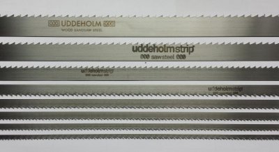 Uddeholm Schwedenstahl 1070-2500mm Breite 15mm für Holz (2300mm x 15mm x 0,4mm ZT5mm) von Birke GbR Schärfdienst Werkzeughandel