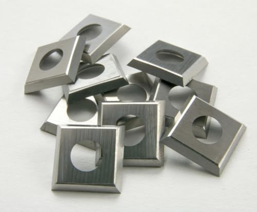 Wendeplatten Top Qualität Made in Germany (10 Stück - 20mm x 12mm x 1,5mm) von Birke GbR Schärfdienst Werkzeughandel