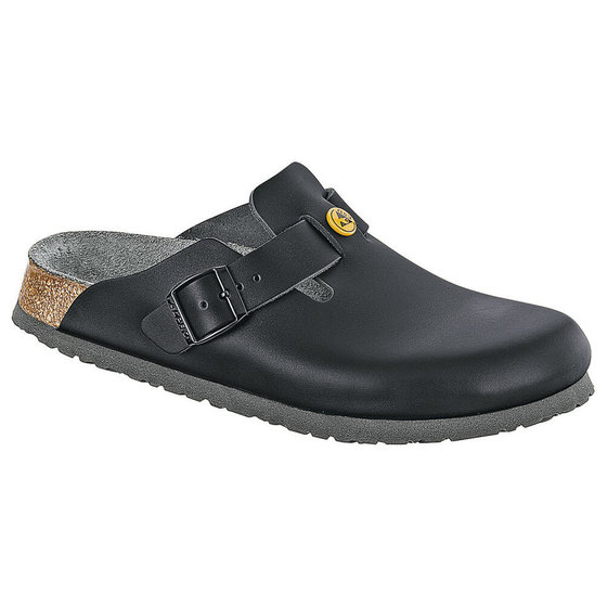 BIRKENSTOCK® - ESD-Clog Boston, Größe 39, schwarz, normal von Birkenstock