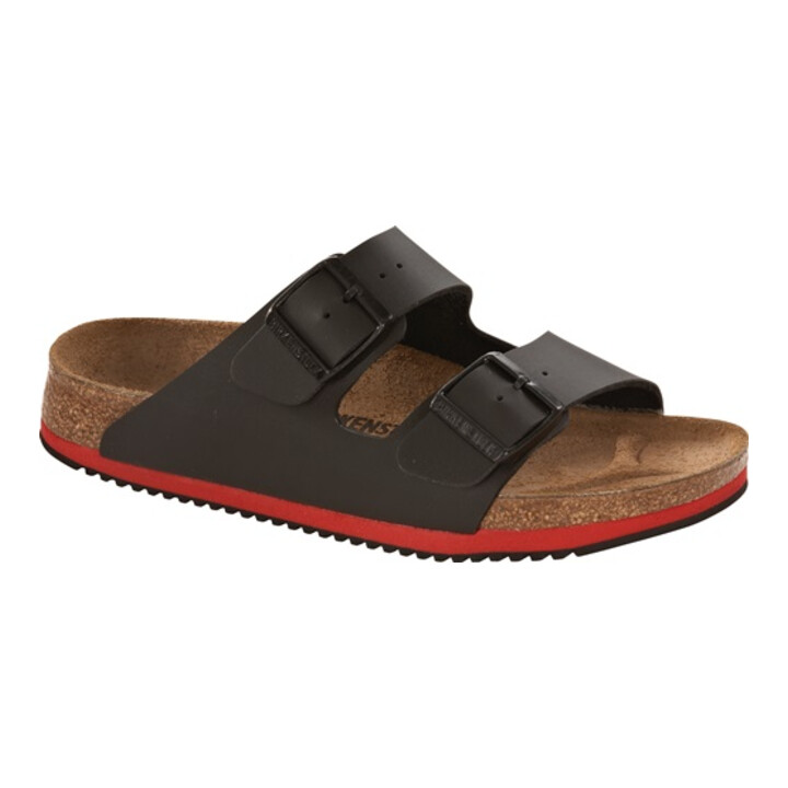 B-Ware Birkenstock Sandale Pantoletten Arizona Super Grip Gr 40 Birko Flor Schwarz B-Ware Birkenstock Sandale Pantoletten Arizona Super Grip Gr 40 Birko Flor Schwarz von Birkenstock