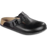 Clog Boston SL Gr.41 schwarz Obermaterial:Leder EN20345 SRA BIRKENSTOCK von Birkenstock