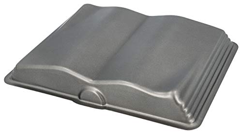 Birkmann, Motivbackform Buch, Antihaftbeschichtung, 34 x 25 x 4,5 cm, für ca. 2800 ml Teig, Rezept inklusive, 214279 von Birkmann