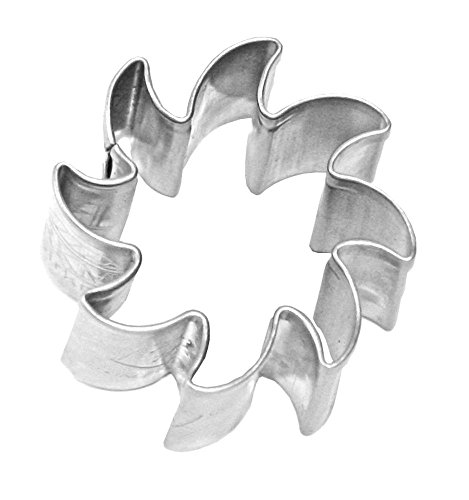 Birkmann 1010698110 Ausstechform Sonne Edelstahl, 5,5 cm, Kunststoff, Grau, 5 x 3 x 2 cm von Birkmann