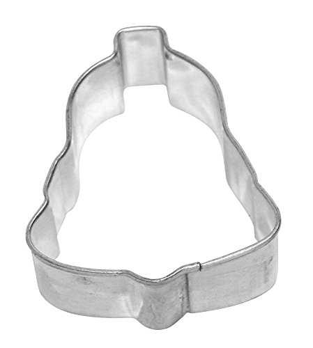 Birkmann 1010700610 Ausstechform Glocke, Kunststoff, Grau, 5 x 3 x 2 cm von Birkmann
