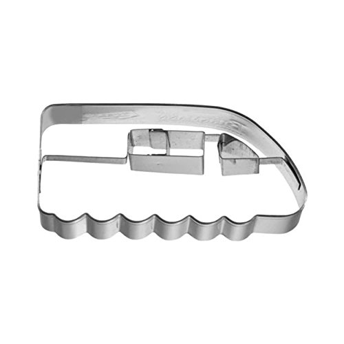 Birkmann 1010723510 Ausstechform Lok Schnellzug, 7,4 cm, Kunststoff, Grau, 5 x 3 x 2 cm von Birkmann