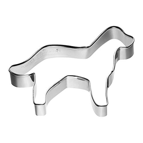 Birkmann Ausstechform Hund stehend, Edelstahl, 7,5 cm von Birkmann