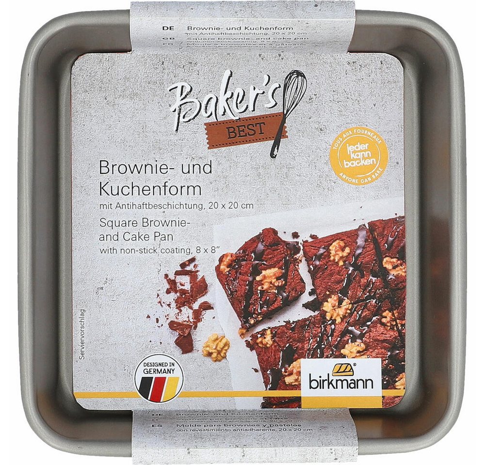 Birkmann Backform Bakers Best 20 x 20 cm Birkmann Backform Bakers Best 20 x 20 cm von Birkmann