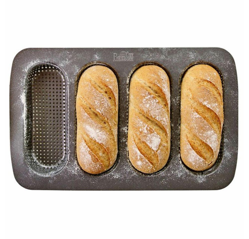 Birkmann Baguetteblech Mit Laib und Seele Mini, Stahl Birkmann Baguetteblech Mit Laib und Seele Mini, Stahl von Birkmann