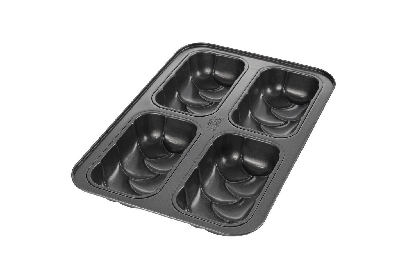 Birkmann Brotbackform LAIB & SEELE, 38,5 x 24,5 cm, Grau, Karbonstahl, antihaftbeschichtet Birkmann Brotbackform LAIB & SEELE, 38,5 x 24,5 cm, Grau, Karbonstahl, antihaftbeschichtet von Birkmann
