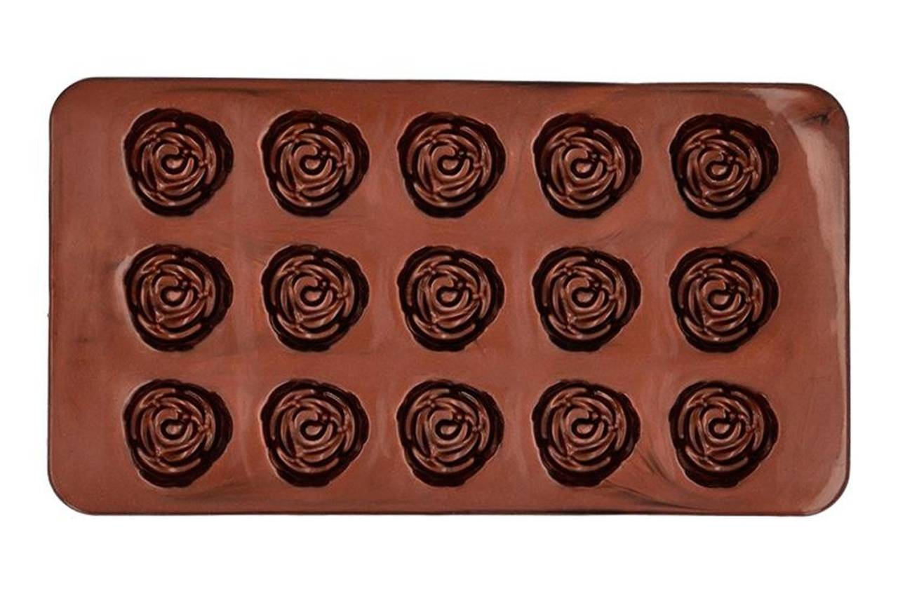 Birkmann Chocolaterie Pralinenform 2-tlg. Set Rose von Birkmann