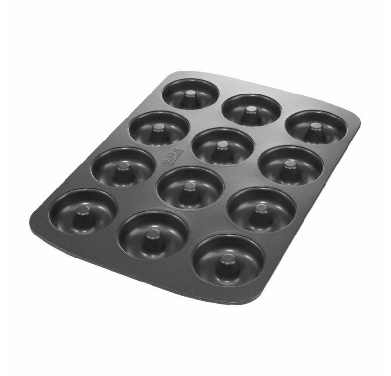 Birkmann Donutplatten Easy Baking Donut-Blech für 12 Donuts, Stahl Birkmann Donutplatten Easy Baking Donut-Blech für 12 Donuts, Stahl von Birkmann