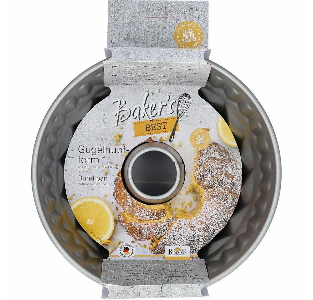 Birkmann Gugelhupfform Bakers Best Ø 22 cm Birkmann Gugelhupfform Bakers Best Ø 22 cm von Birkmann