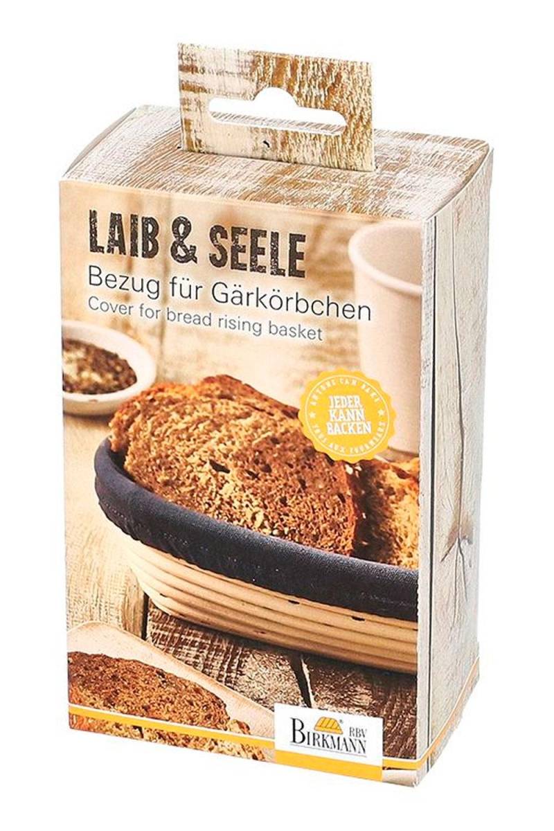Birkmann Laib & Seele Gärkörbchen-Bezug Baguette 27x17 cm von RBV Birkmann GmbH & Co. KG