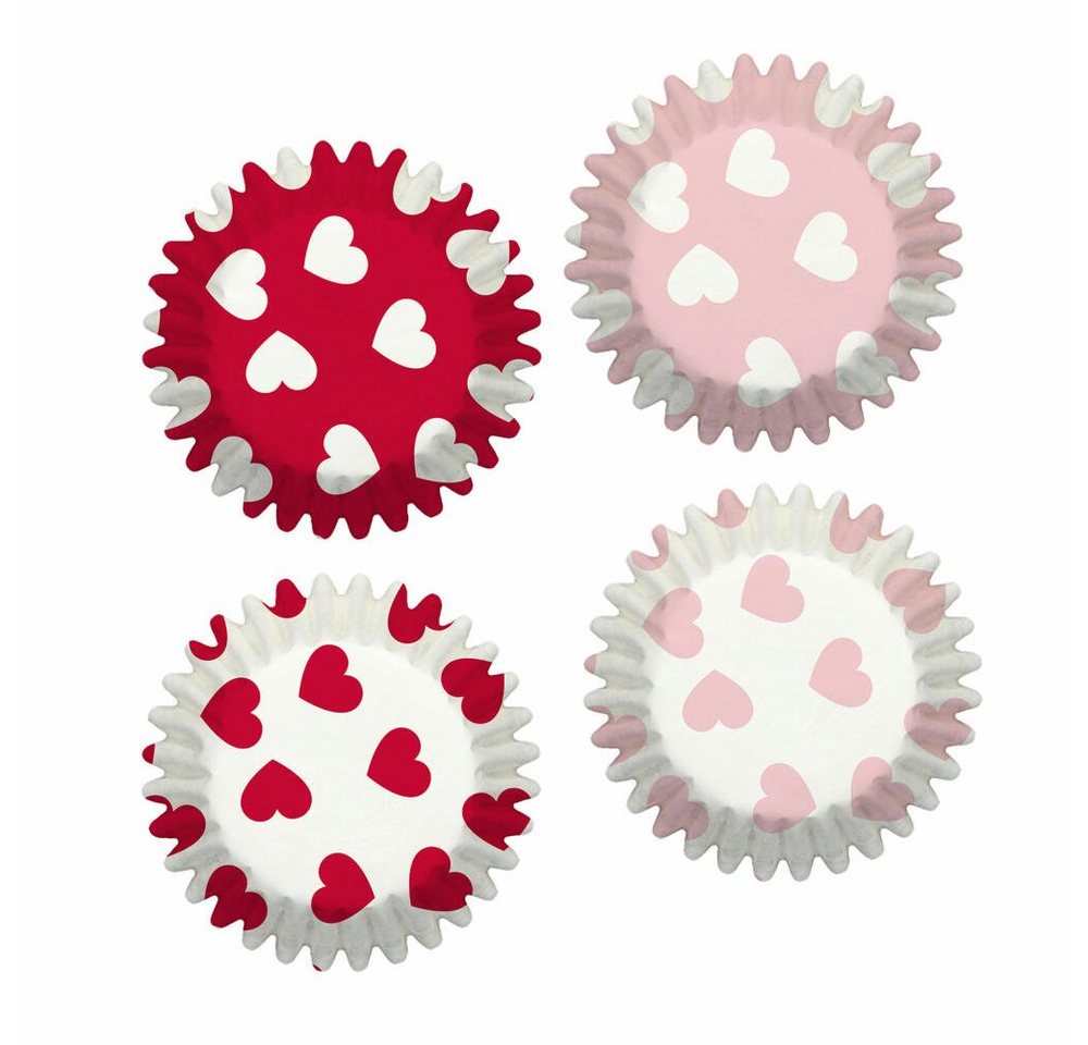 Birkmann Muffinform Mini-Papierbackförmchen Herzen Ø 4.5 cm Birkmann Muffinform Mini-Papierbackförmchen Herzen Ø 4.5 cm von Birkmann