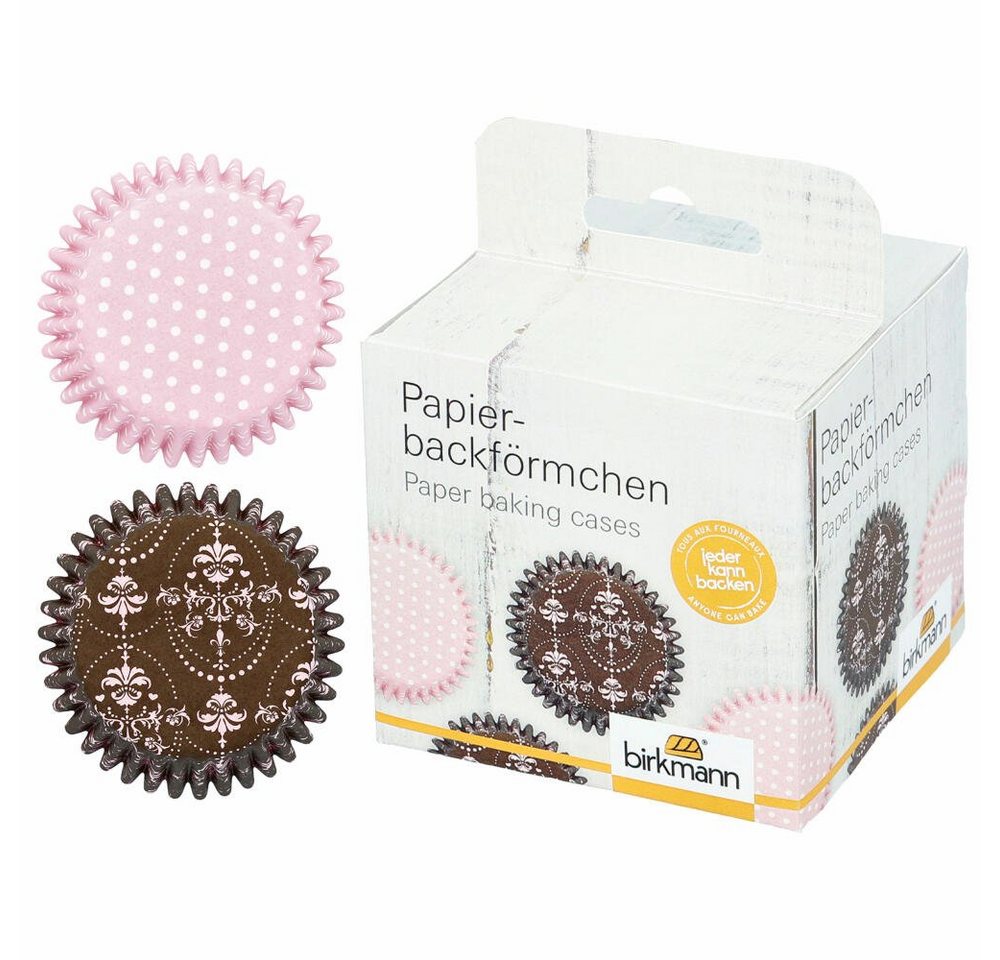 Birkmann Muffinform Papierbackförmchen La Belle Rose Ø 7 cm von Birkmann